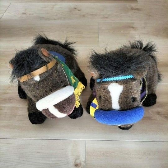 Avanti Narita Brian & Bubble Gum Fellow Plush Set Horse Racing Collectible Plush
