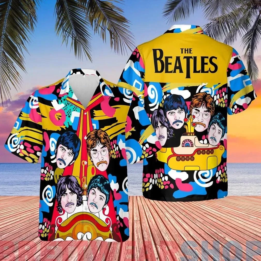 The Beatles Rock Band Hawaiian Shirt 3D All sizes AOP JJ6098