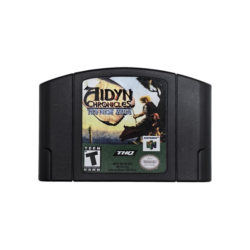 Aidyn Chronicles: The First Mage N64 Nintendo 64 Game Cartridge Tested Working