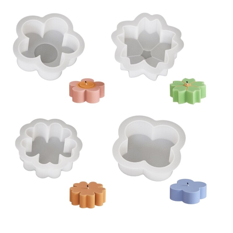 Creative Durable Silicone Resin Molds for Oval Tablet Coasters