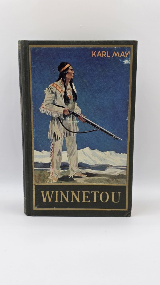 Vintage Karl May Winnetou I German HC Book Band 7 Karl-May-Verlag Bamberg