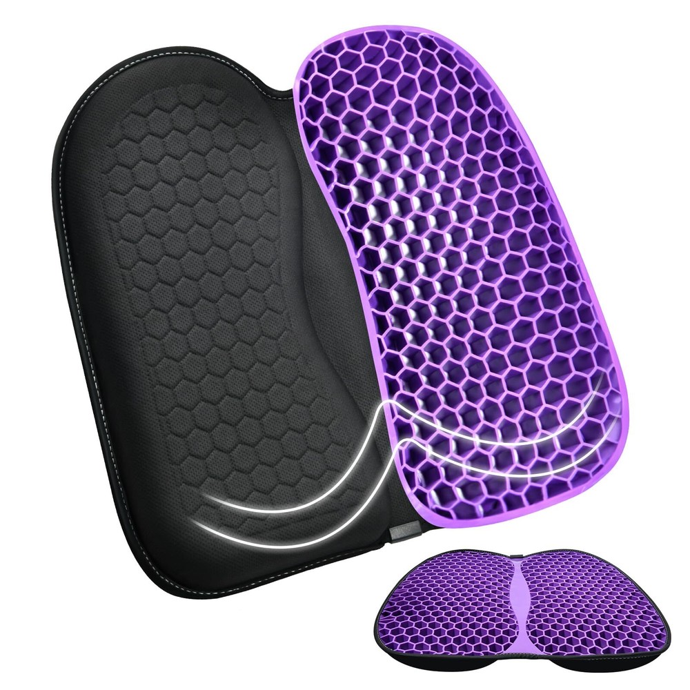 Gel Seat Cushions for Office Chairs Desk Chair Wheelchair Cushion - Tailbone ...