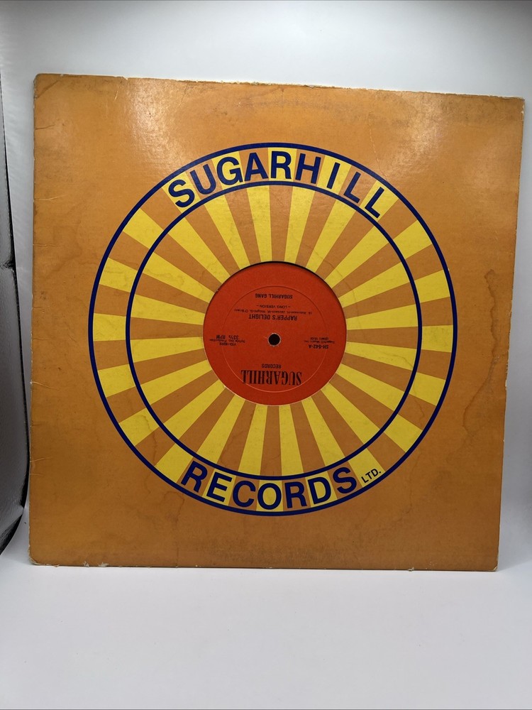 Sugarhill Gang Rapper's Delight SH 542A Sugar Hill Records 1979 Vinyl LP