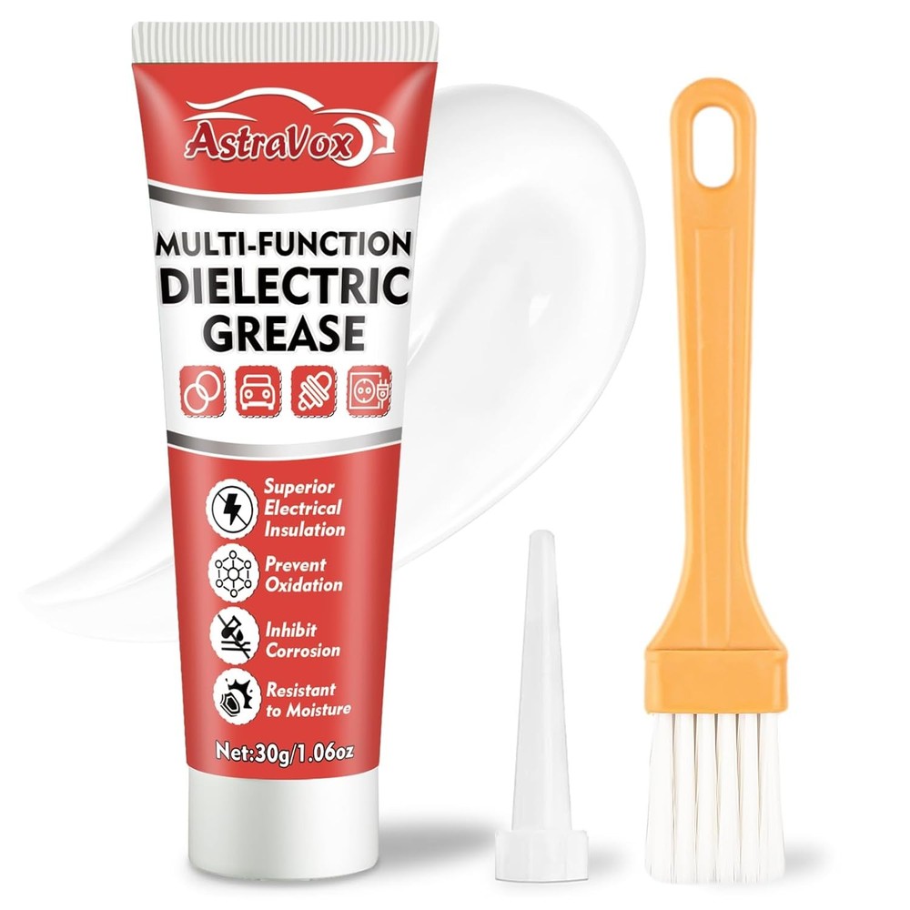 AstraVox Silicone Dielectric Grease for Electrical Connectors Automotive, Spark