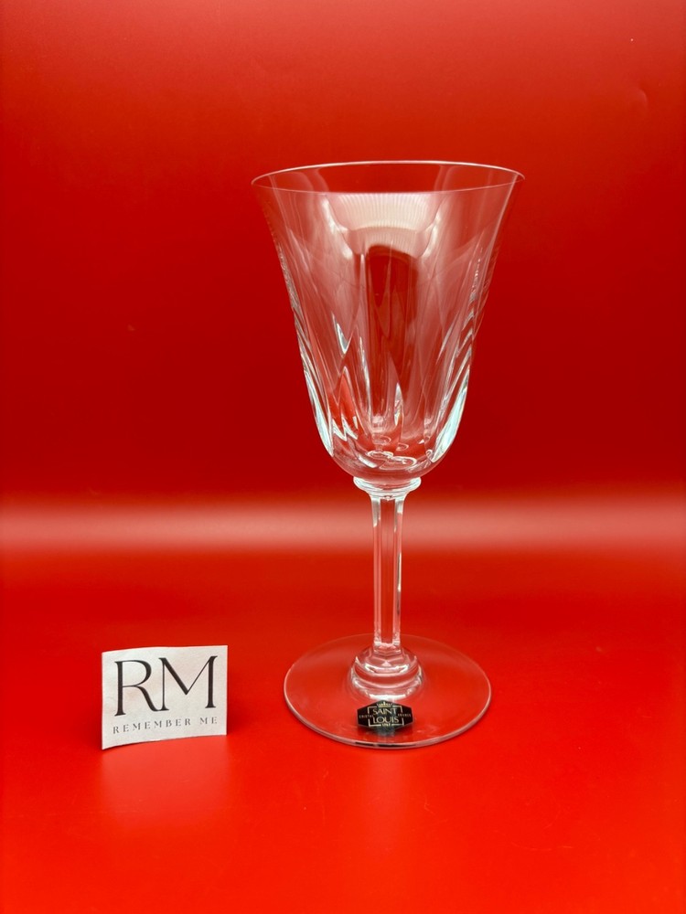 Vintage Saint Louis St. Louis Crystal France CERDAGNE Wine Glass -  7-3/8”
