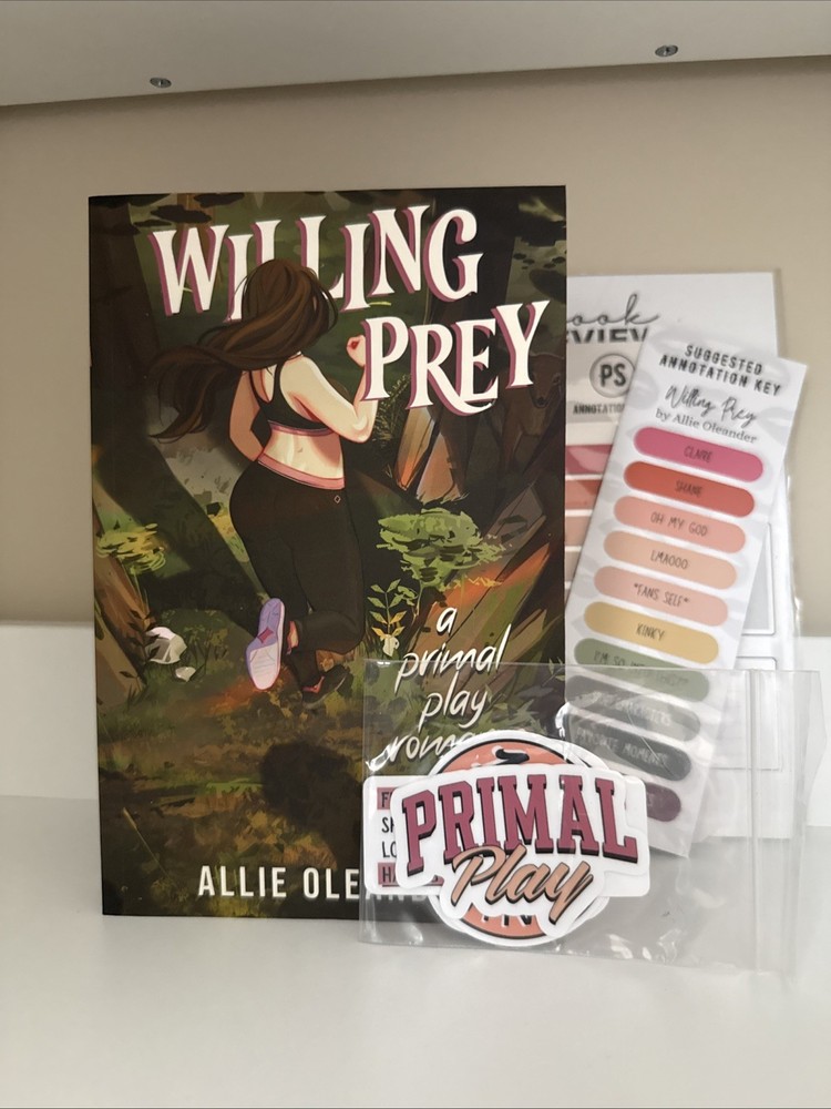 Willing Prey by Allie Oleander Probably Smut Book Box Special Edition Paperback