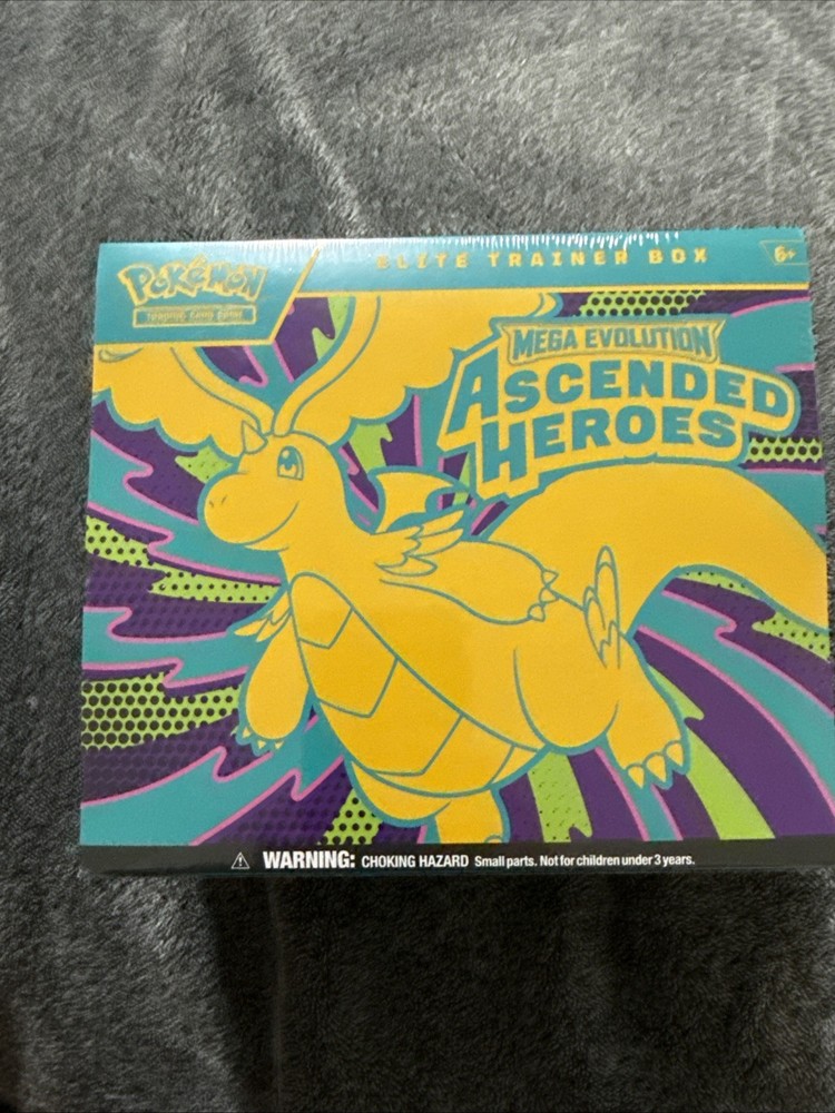 🔥🔥Pokemon TCG:  Ascended Heroes Factory Sealed ETB Elite Trainer Box🔥🔥