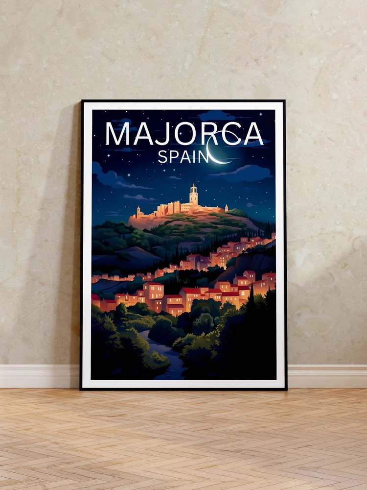 Mallorca Poster Premium Quality Choose your Size