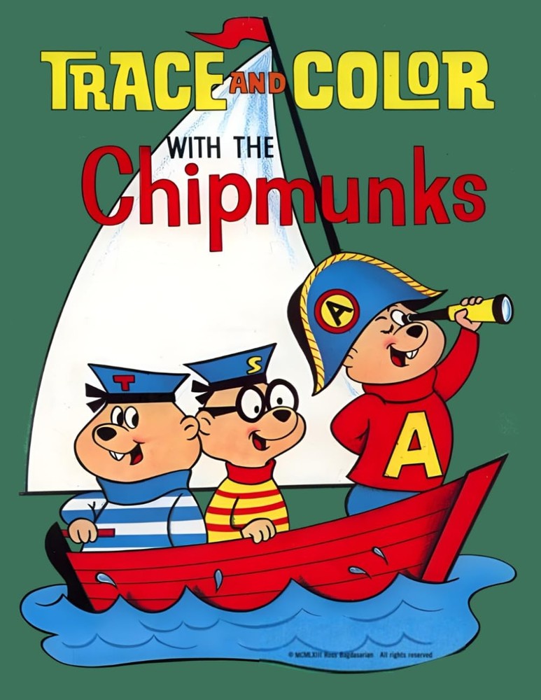 Trace and Color with the Chipmunks