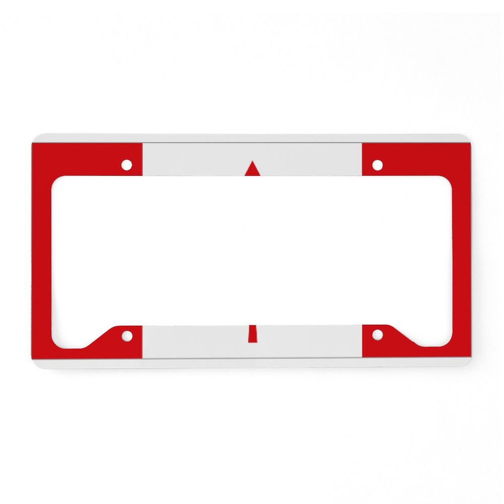 Canada Flag License Plate Frame by CafePress (1413020547)