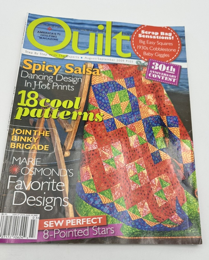 QUILT AUGUST/SEPTEMBER 2009  #109 Single_Issue_Magazine