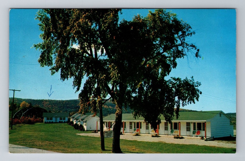 Richmond VT-Vermont, Checkered House Motel, Advertising Antique Vintage Postcard