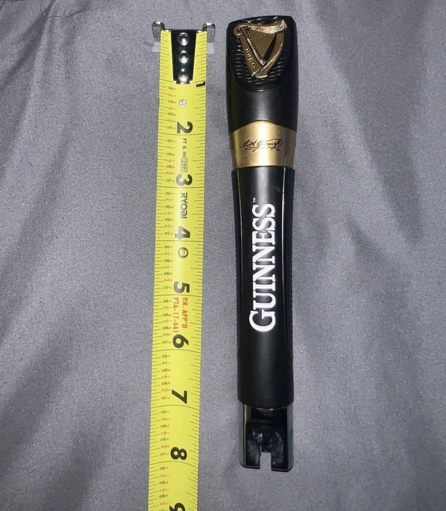 Guinness Draught Stout Irish Beer Tap Handle Brand New