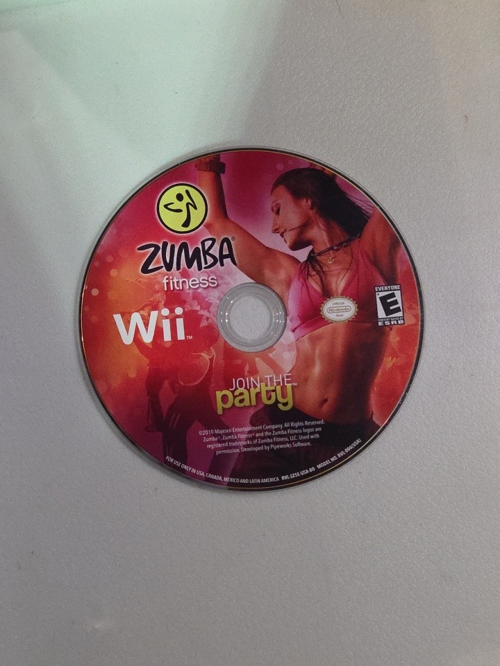 Zumba Fitness Join the Party (Nintendo Wii)  DISC ONLY