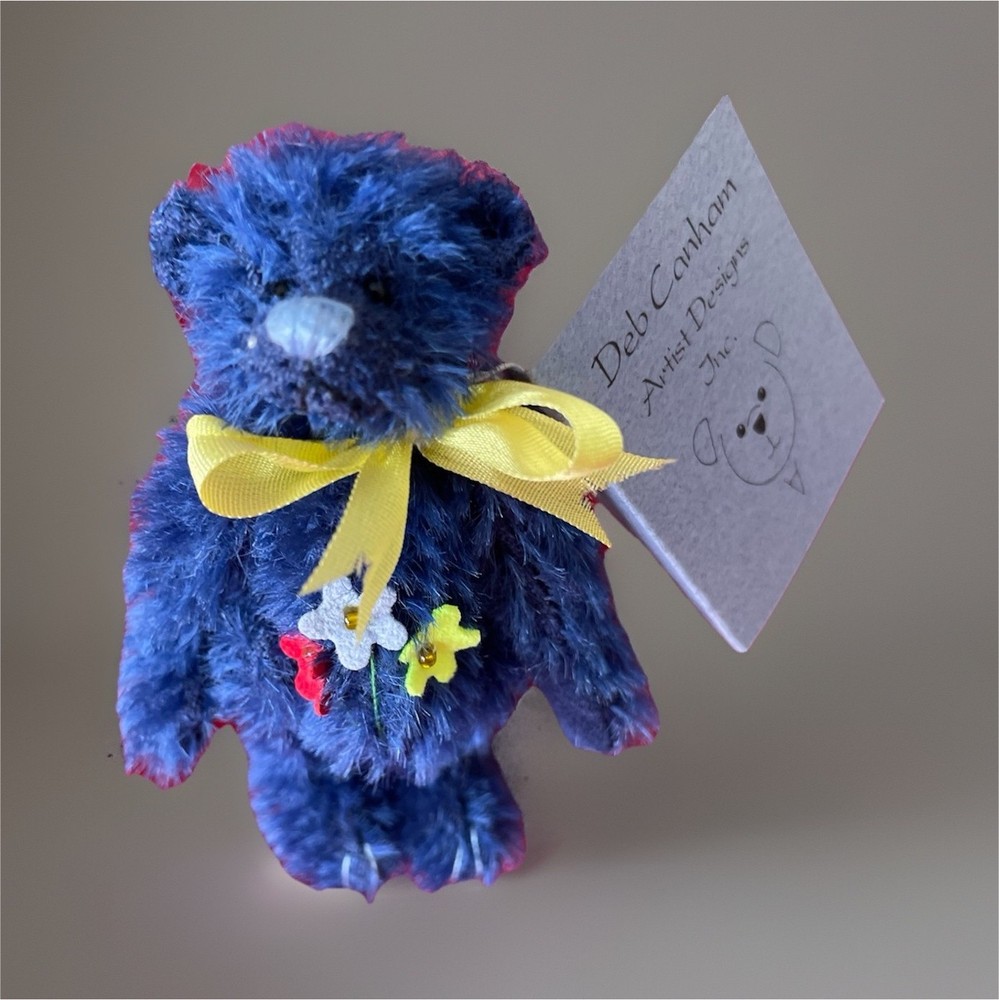 Deb Canham Have A Heart “Charlie Charm” Blue Artist Bear Limited Edition #727