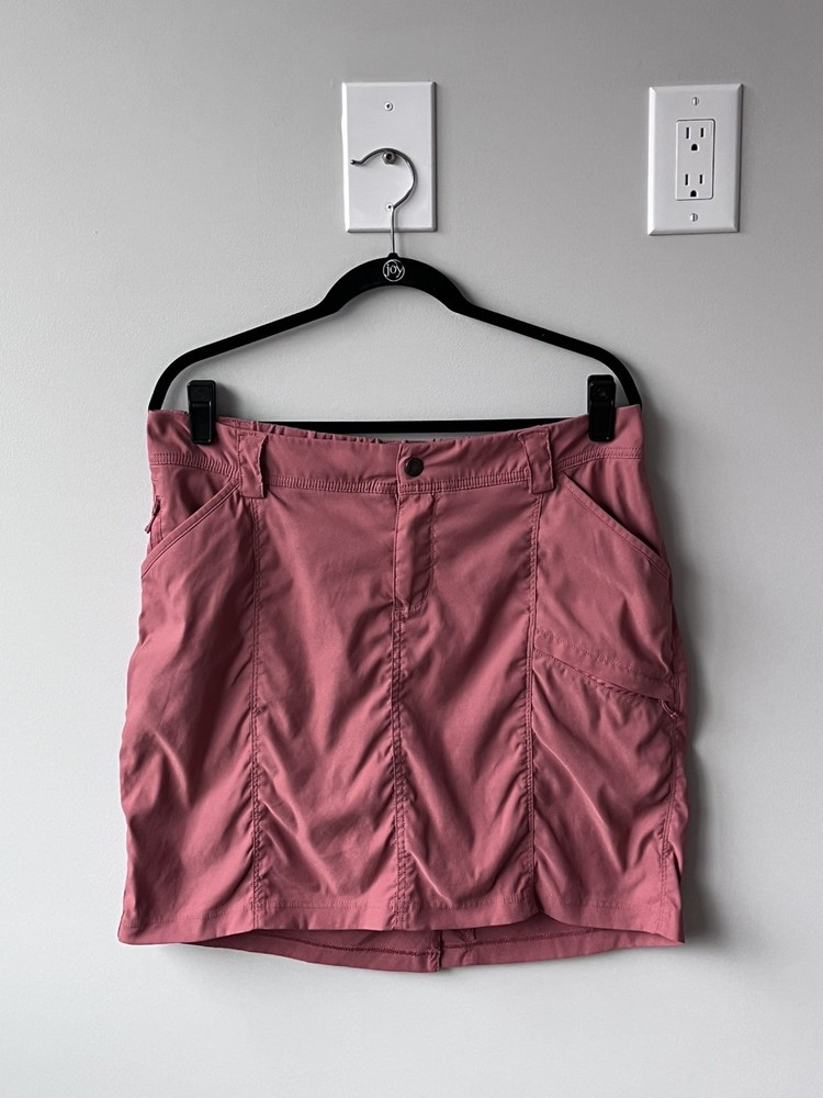 Duluth Trading Co. Size 14 Dry on the Fly Mid-Rise 7-Pocket Stretch Hiking Skort