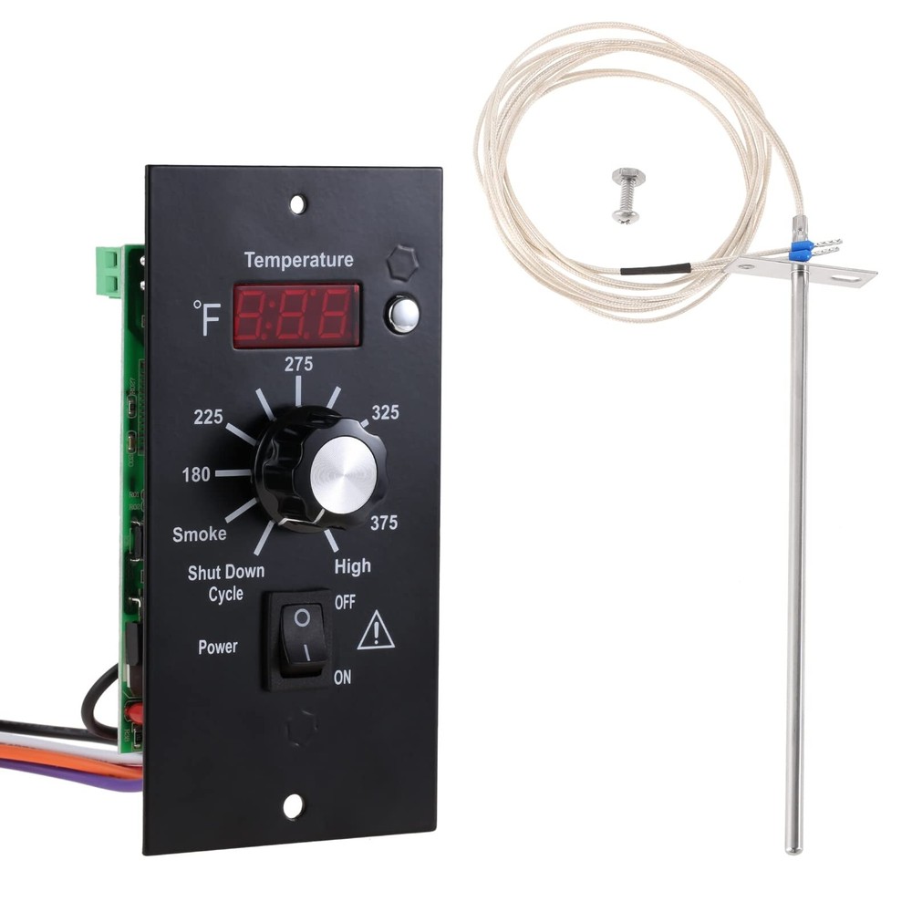 Digital Thermostat Controller Kit, Replacement for Traeger Pellet Grills, Con...