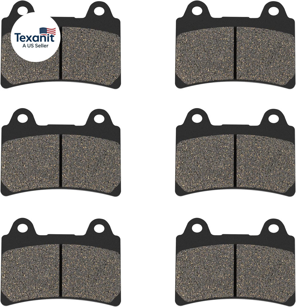 Brake Pads Front and Rear for Yamaha XVZ1300 Royal Star Venture 1999-2007 / XVZ1