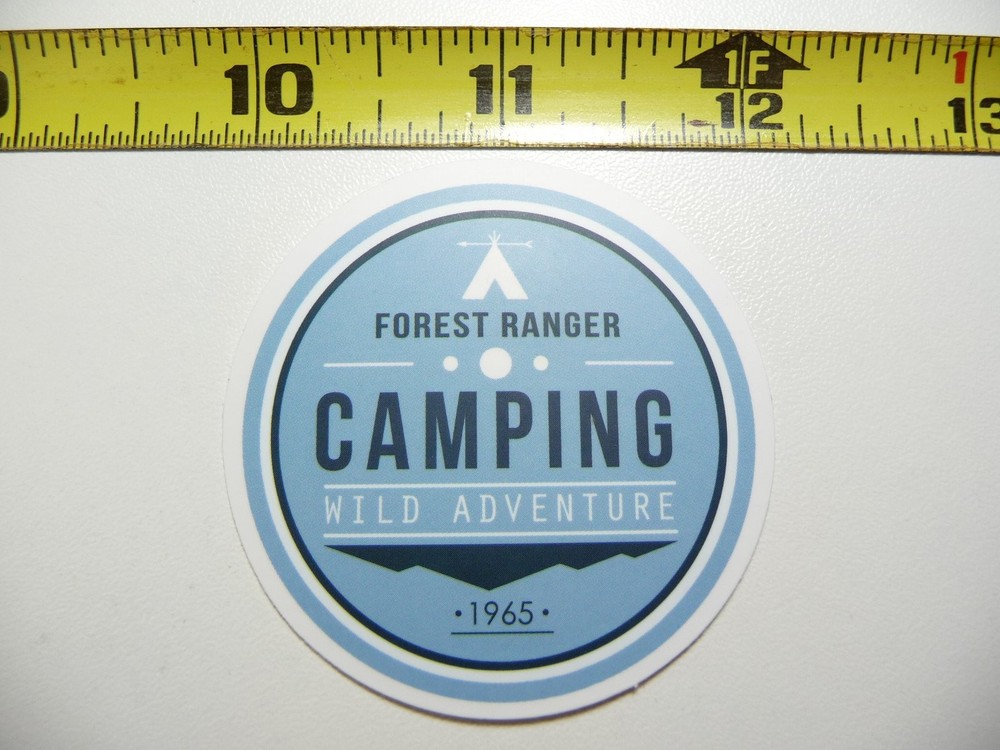 Camp Tipi Tepee Hiking Decal Sticker for Camping Outdoor Adventures