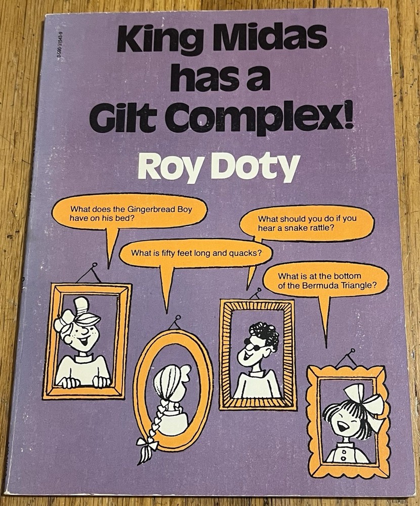 KING MIDAS HAS A GILT COMPLEX! : by Roy Doty : vintage Scholastic