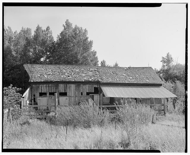 Photo:Snyderville Utah Thomas Powers Ranch Livestock Barn 1900s