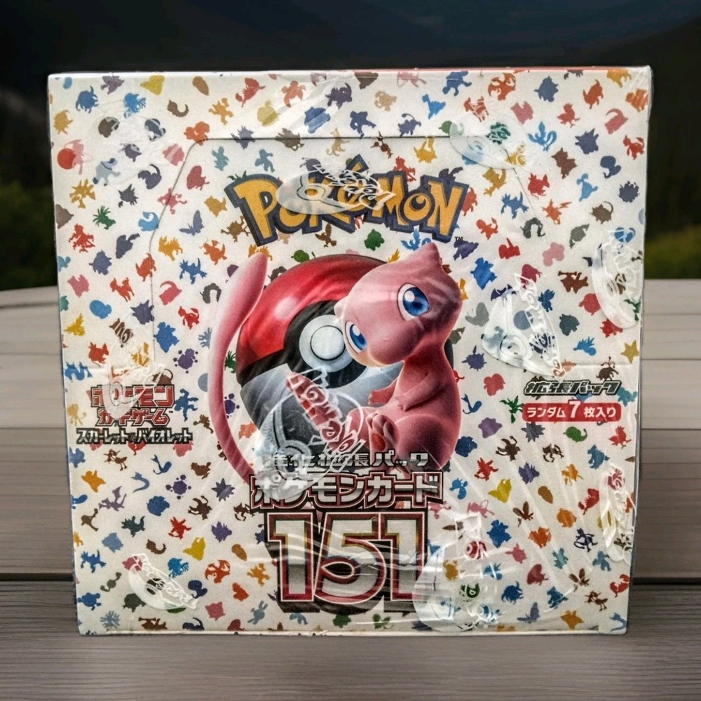 Pokemon 151 SV2A Japanese / Factory Sealed Booster Box US Seller (Free Shipping)