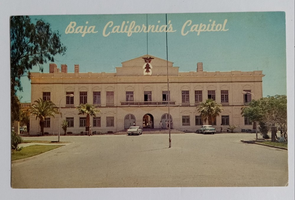 Baja California's Capitol Mexicali Mexico 1950s Vintage Postcard