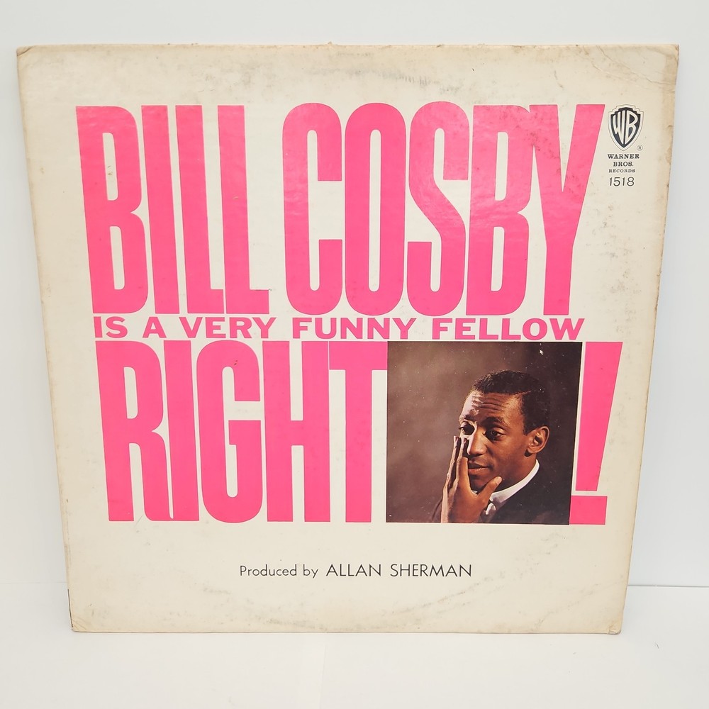 Bill Cosby Is A Very Funny Fellow Right! Vinyl LP Warner Bros. Record W-1518