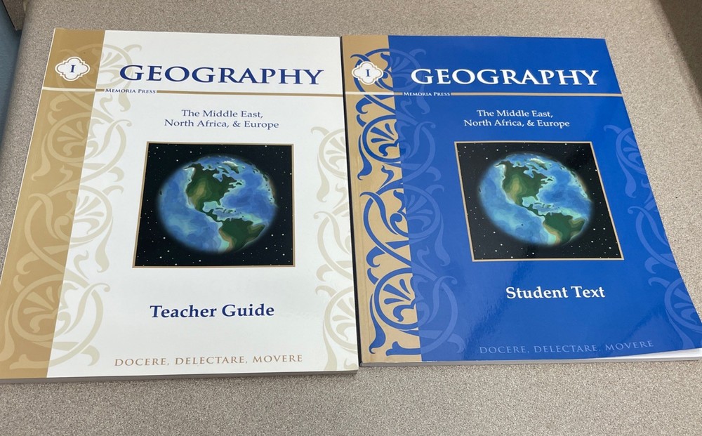 Geography 1 Teacher & Student Guides Middle East Europe Africa Asia Textbooks