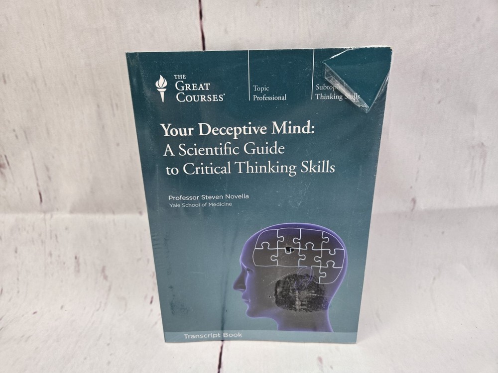 Teaching Co Great Courses TRANSCRIPTS :      YOUR DECEPTIVE MIND    new & sealed