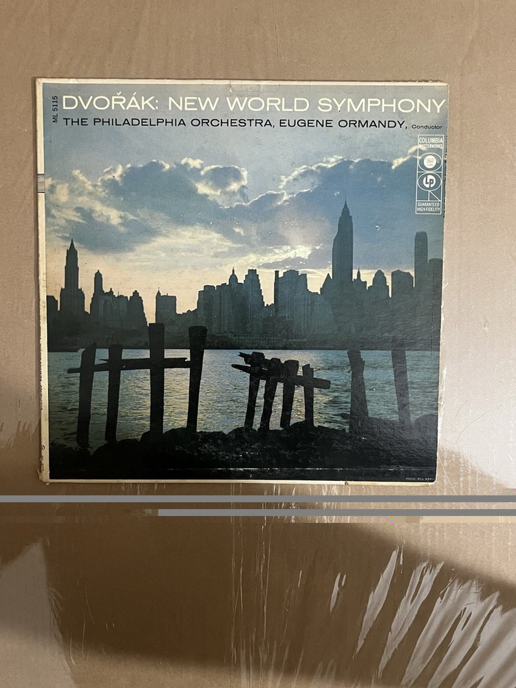 Columbia Masterworks Dvořák New World Symphony Ormandy Hi-Fi Vinyl LP ML 5115