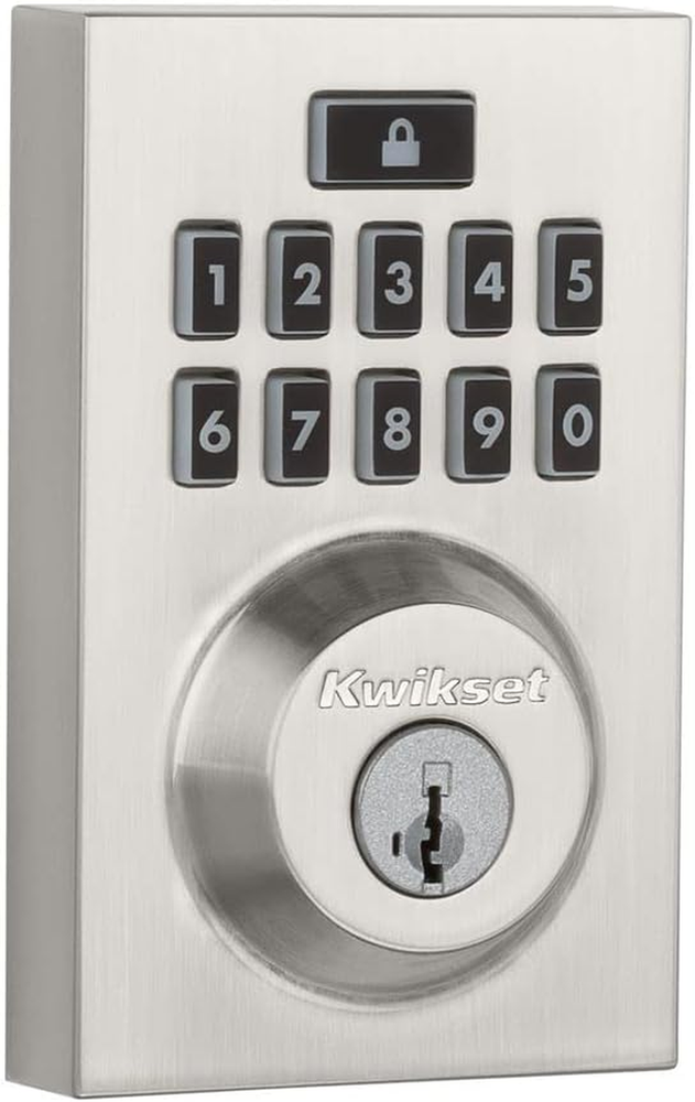 914 Smartcode Electronic Deadbolt Smart Lock with Contemporary Keypad