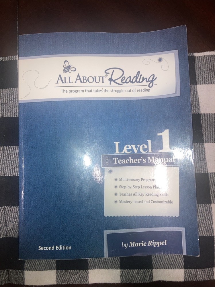 All About Reading Level 1 Teachers Manual Marie Rippel