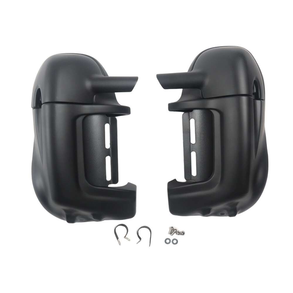 Lower Vented Leg Fairings w/ 6.5'' Speakers Grills For Harley Touring 1983-2013