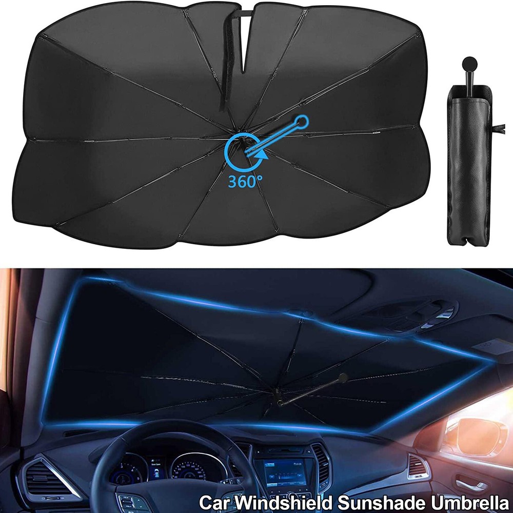 Foldable Car Windshield Sun Shade Umbrella Front Window Cover USA Visor