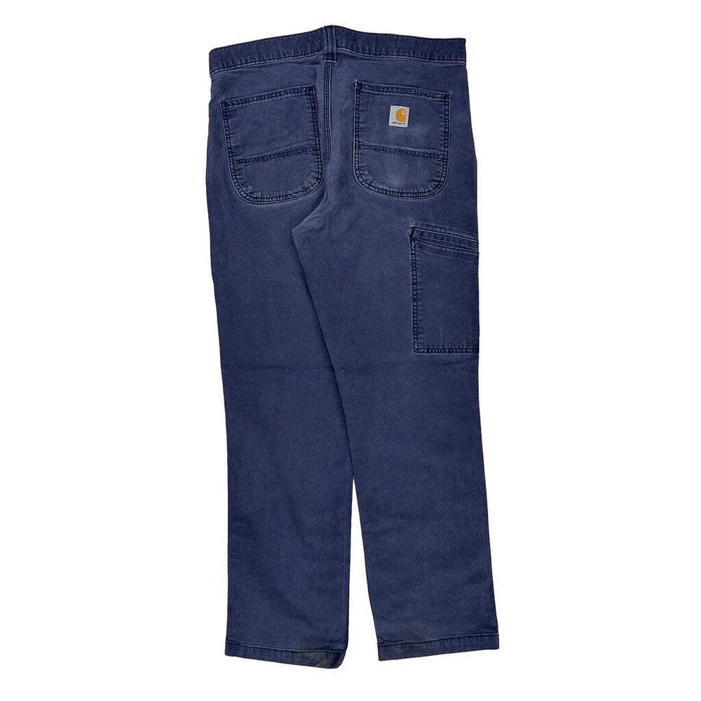 Carhartt Carpenter Pants - 32W 31L Blue Cotton
