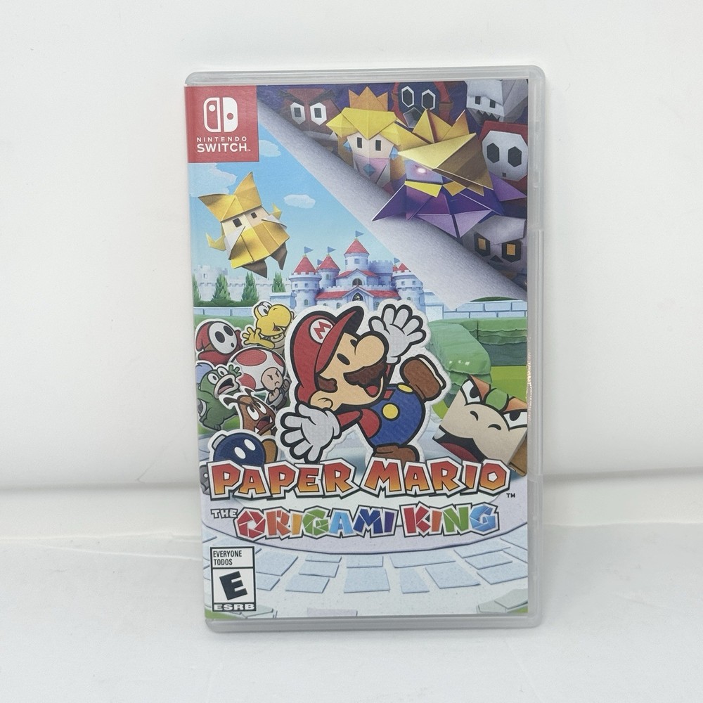 PAPER Mario: the Origami King - Nintendo Switch Tested Working