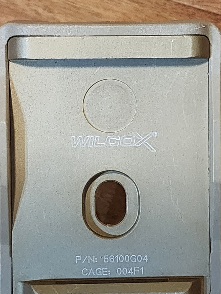 Wilcox L4 Single Hole Shroud Compatible with MICH ACH ECH Helmets-image