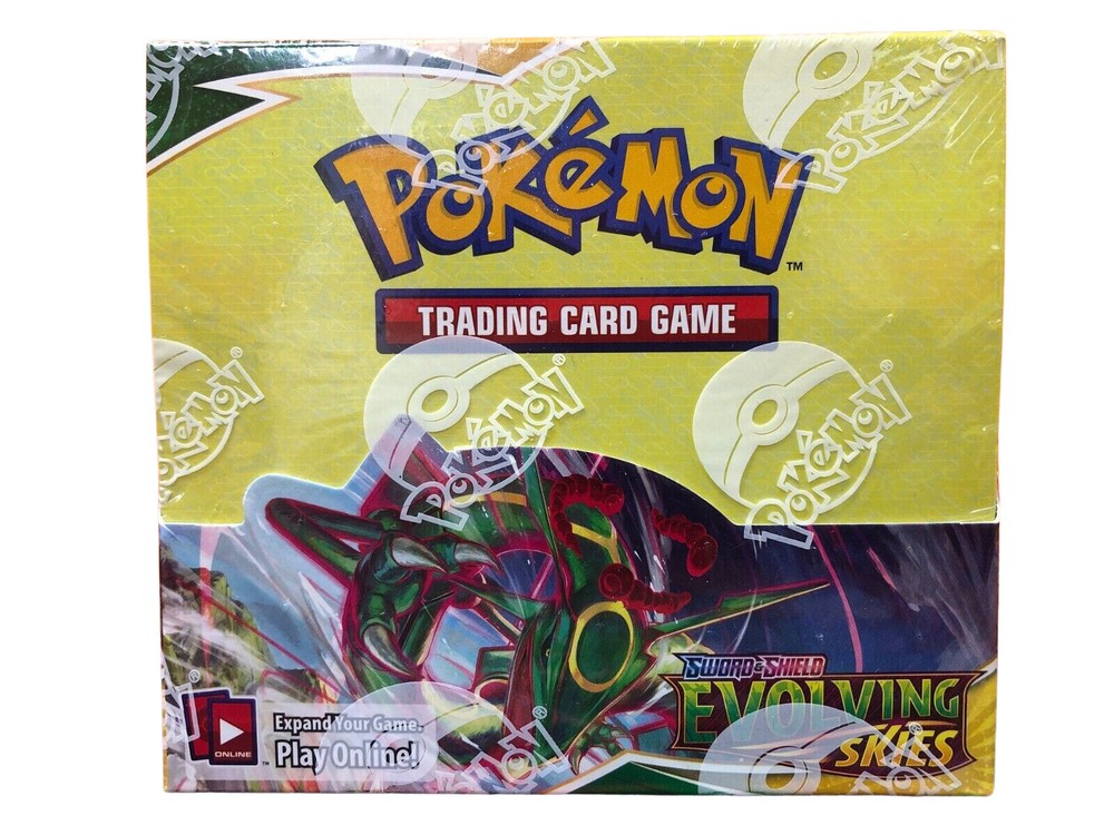 Pokemon Sword & Shield Evolving Skies Booster Box 36 Packs REPLICA