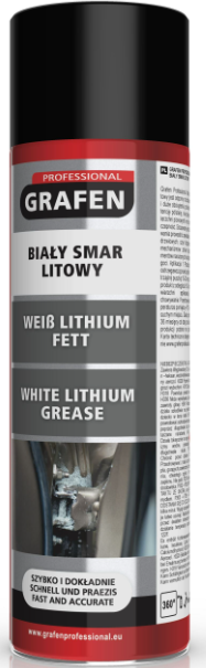 Count Lithium Grease Lubricating Grease Spray Grease Grease Spray White 500ml