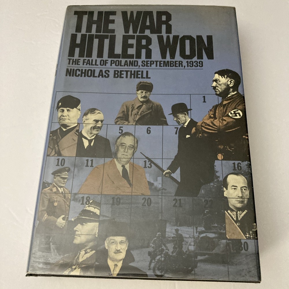 The War Hitler Won by Nicholas Bethell 1972 Holt Rinehart and Winston WORN