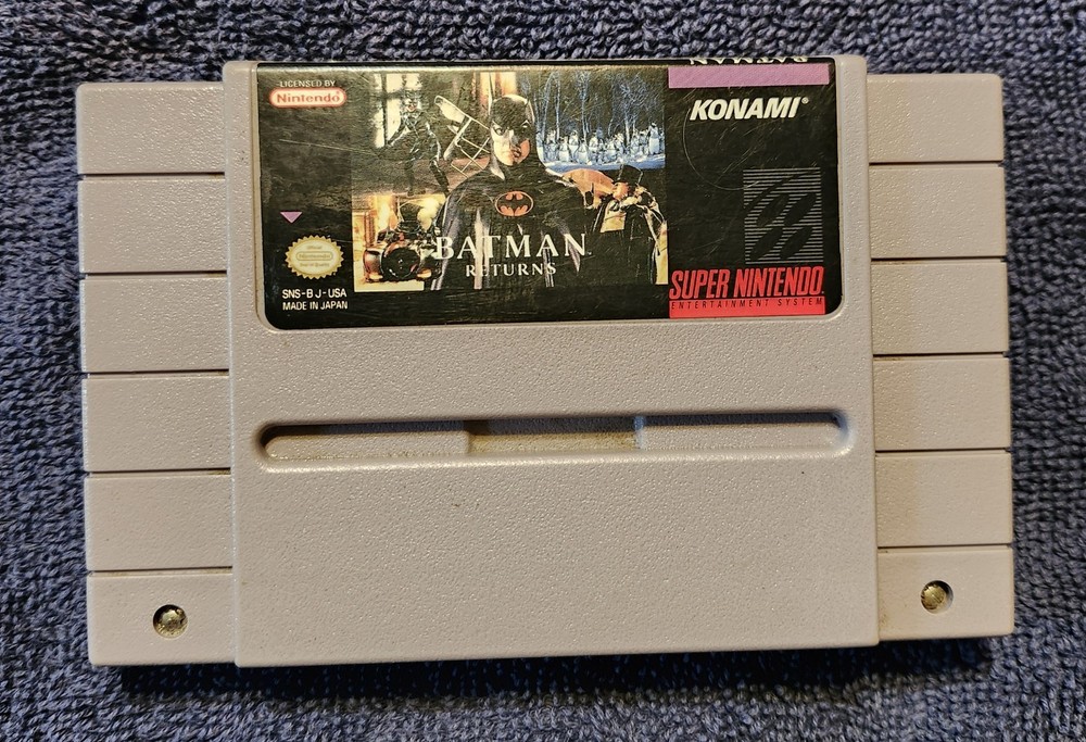 Batman Returns - Super Nintendo SNES Game - Tested Cartridge Only