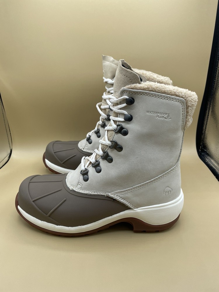 Size 7 M Wolverine Women’s Frost Tall White Waterproof Insulated Snow Boots New