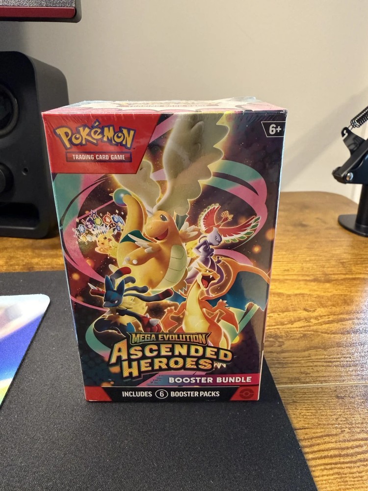 Pokemon TCG: Ascended Heroes SEALED Booster Bundle (ENGLISH)