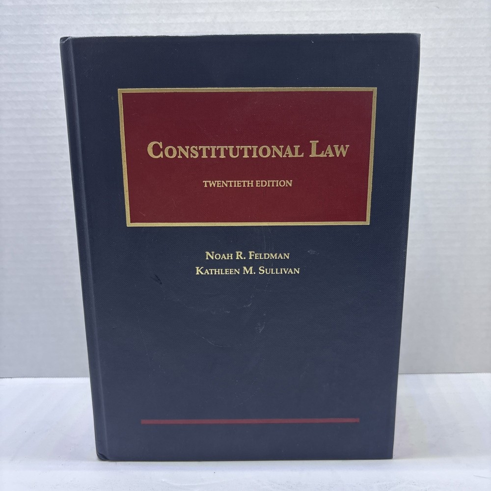 constitutional law twentieth edition ISBN: 978-1-68328-787-2