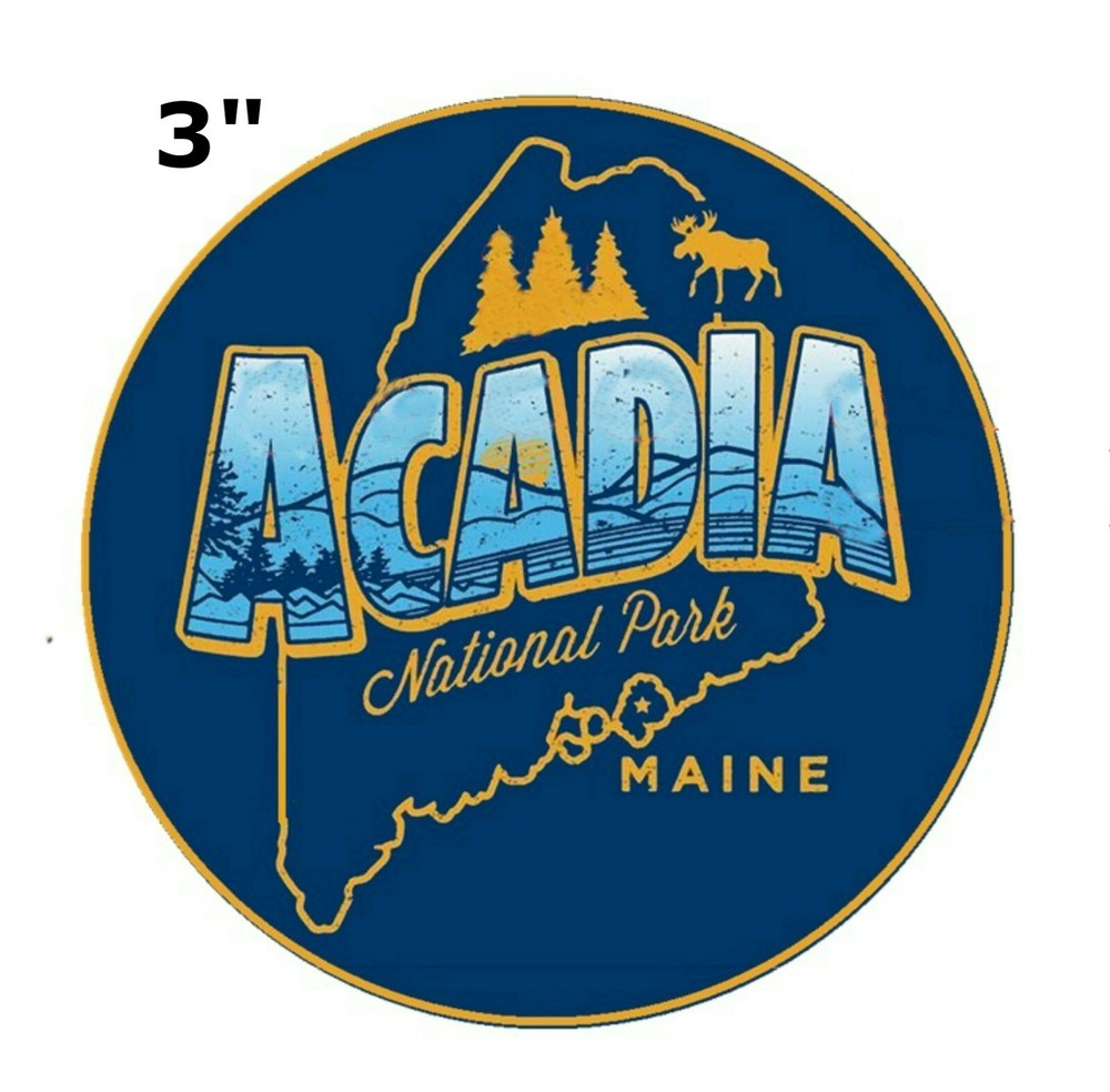 Acadia National Park - Car Truck Window Bumper Graphics Sticker Decal Souvenir-image