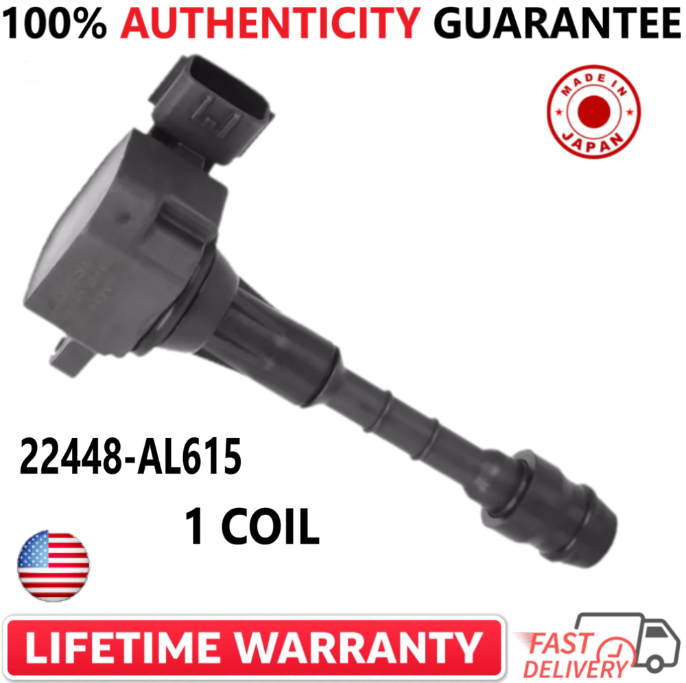 x1 GENUINE Ignition Coil For 2003-2008 Nissan 350Z, Infiniti FX35 G35 M35 3.5L