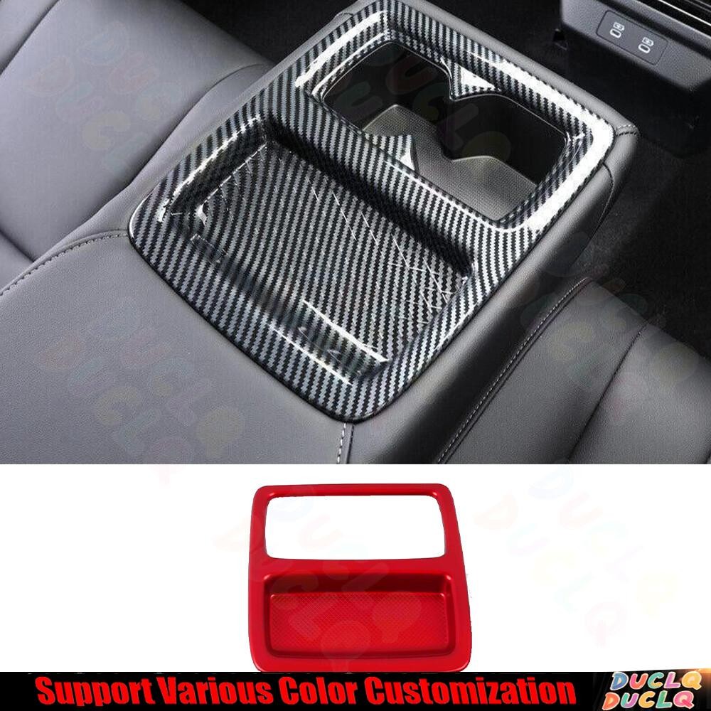 Rear Water Cup Decorative Frame Trim For Honda Accord 11th 2023-2024 Bright Red