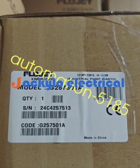 1PCS FLOJET diaphragm pump G257501A brand new fedex or DHL