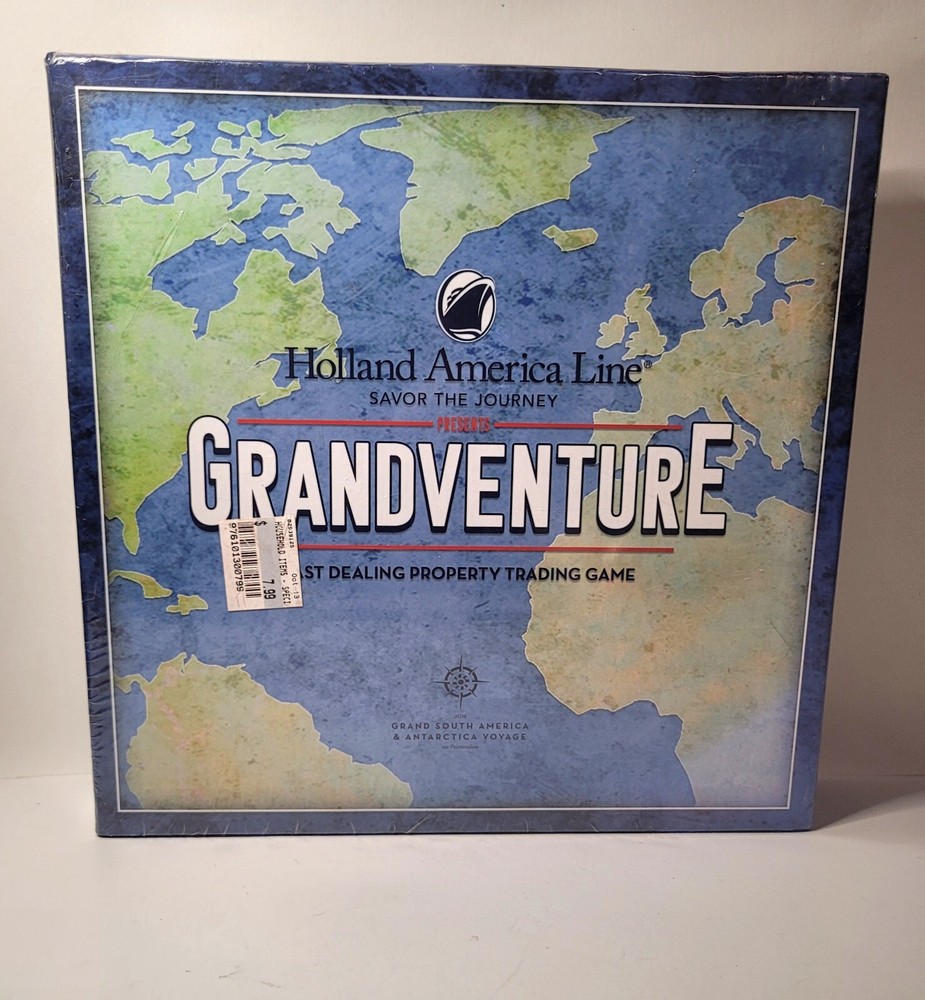 Holland America Cruise Line Africa Voyage Grandventure Property Trading Game NEW